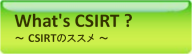 What’s CSIRT ? 